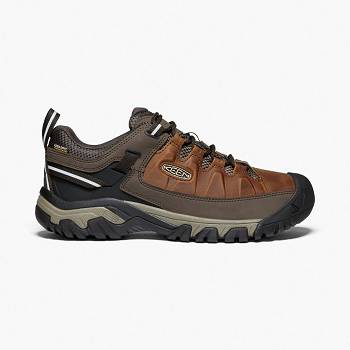 KEEN Targhee III Waterproof - Bordove Turistické Topánky Panske, KEEN173